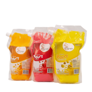Glasses Yogurts