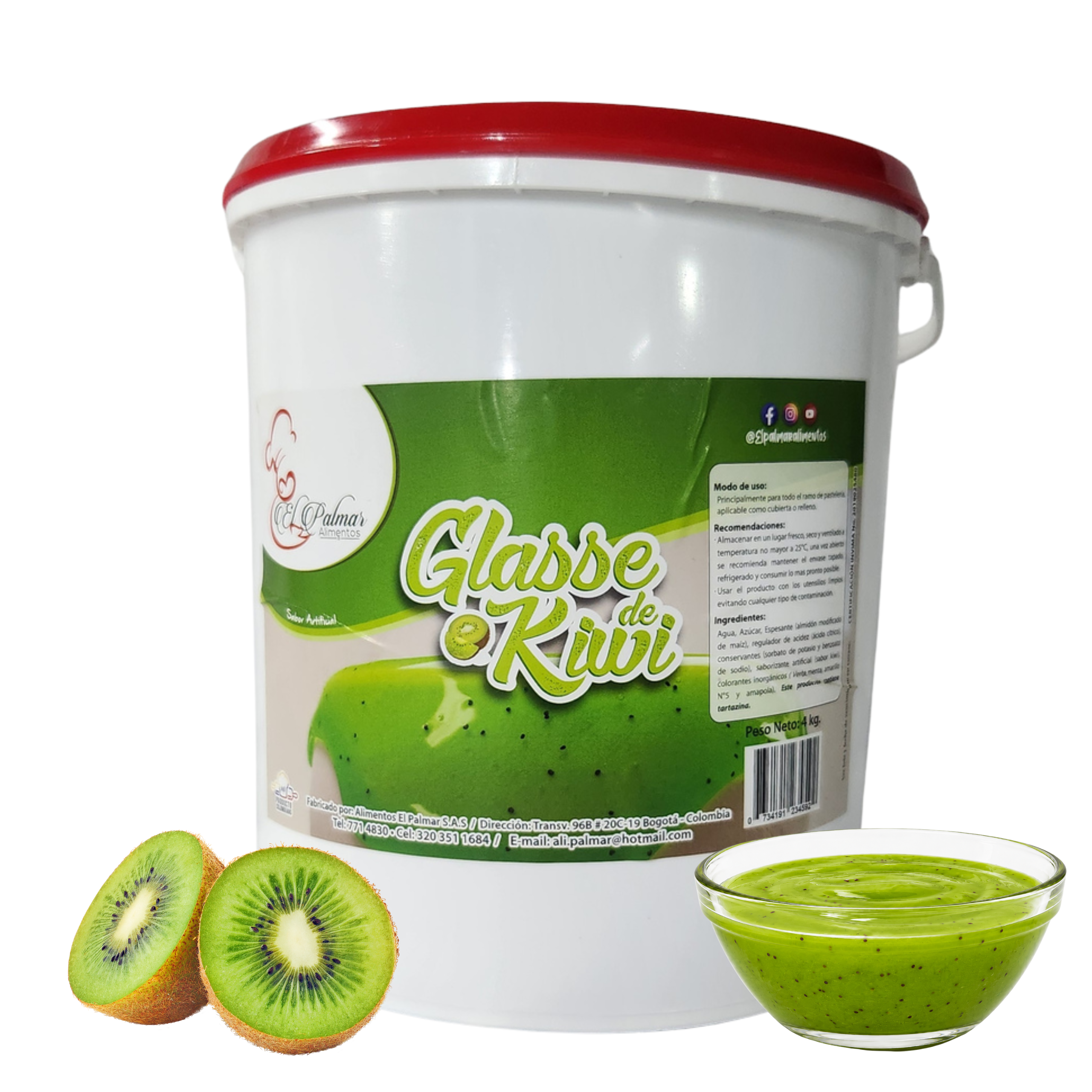 Glasse de kiwi