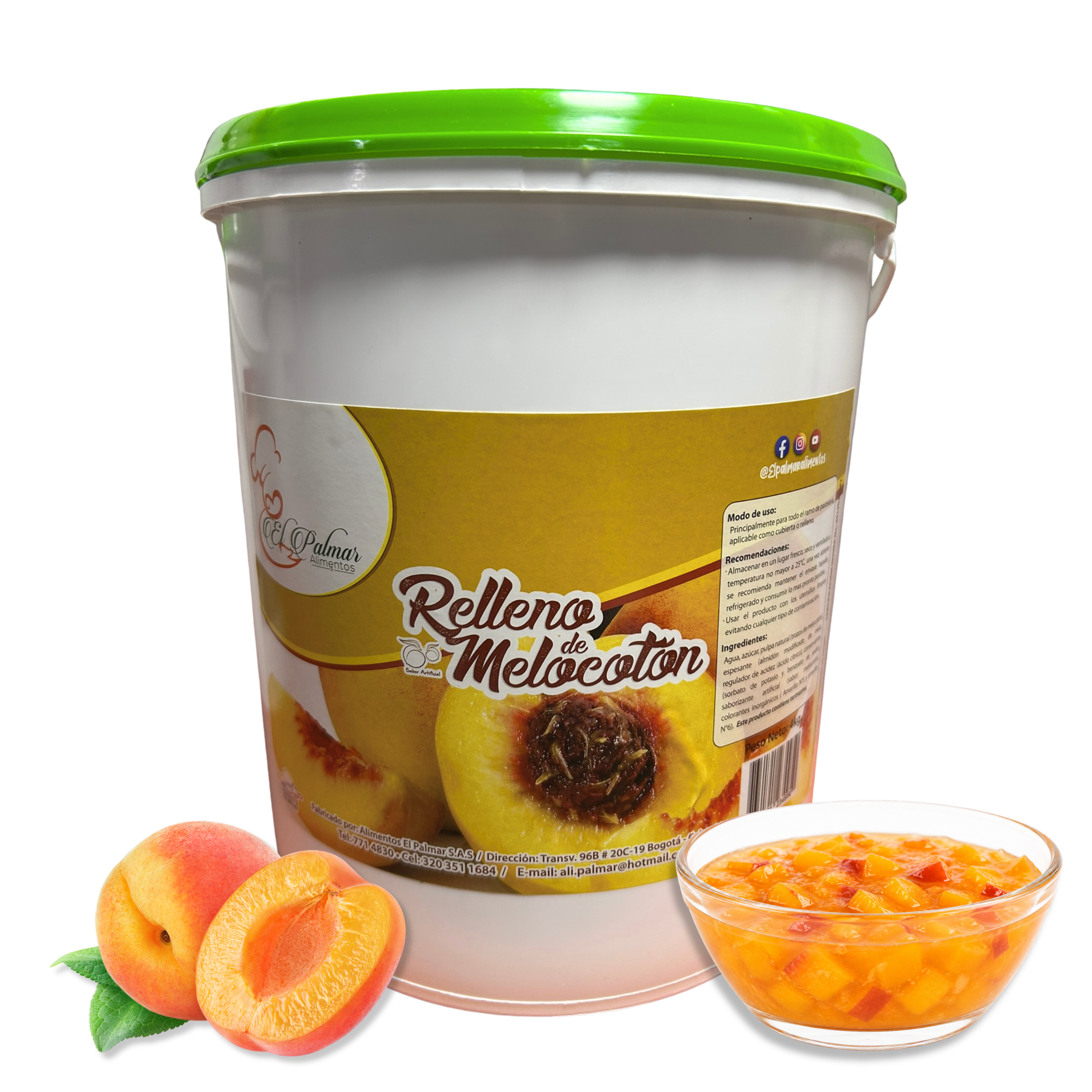 Relleno de Melocoton